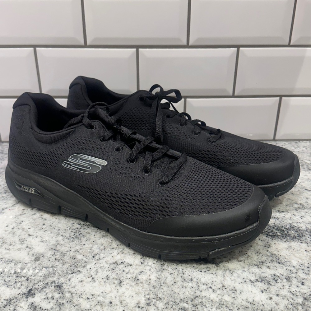 Skechers Mens 14 Arch Fit Banlin Walking Shoes Black 232040 Athletic Comfort